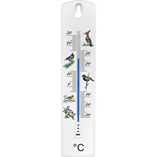 Universāls termometrs ar grafiku - putni (-30 °C līdz +50 °C) 20 cm