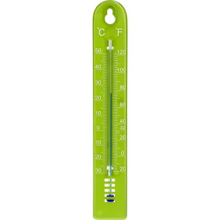 Universālais termometrs (-30 līdz +50°C), 17 cm, zaļš