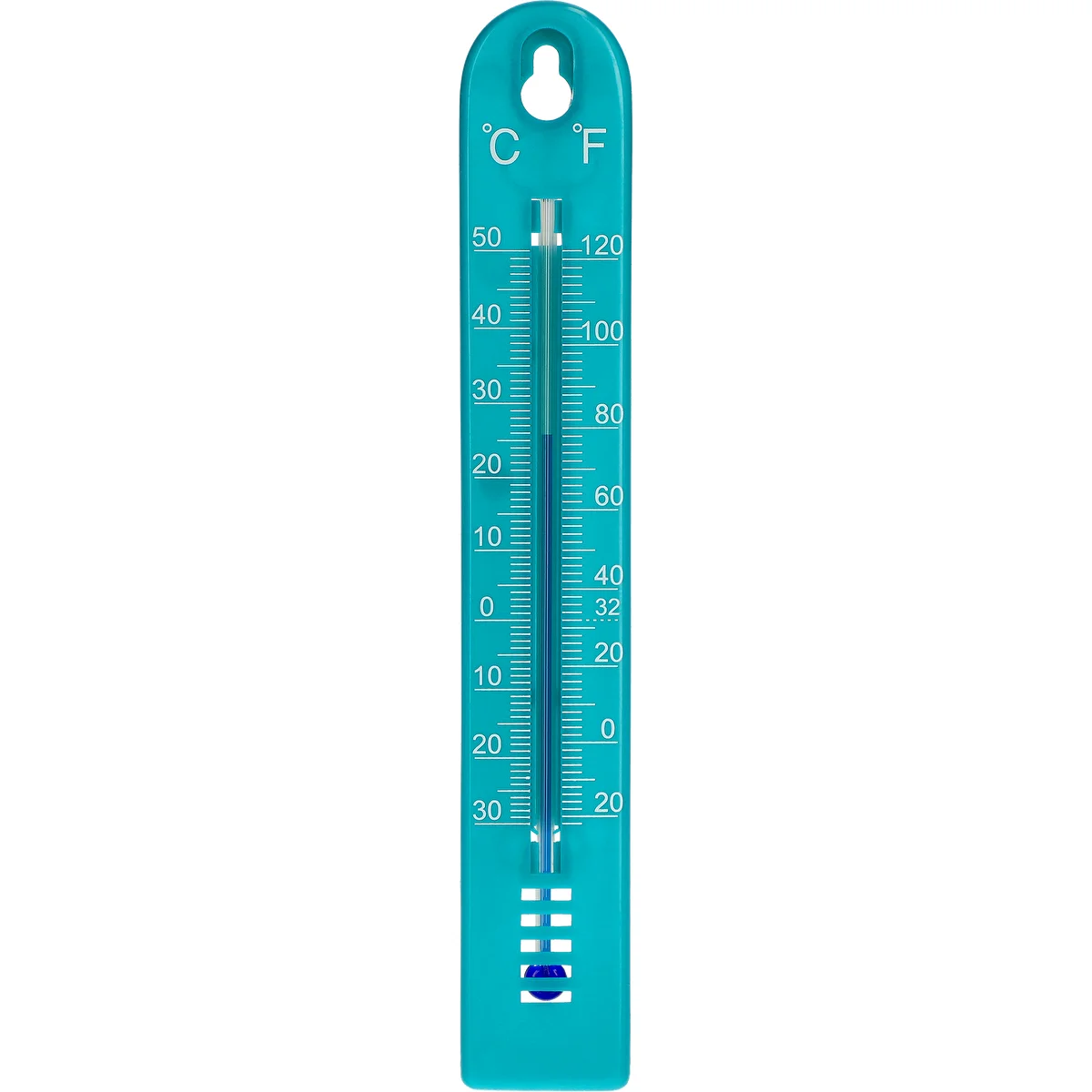 Universāls termometrs (-30 līdz +50 °C), 17 cm, zils