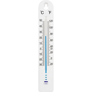 Universālais termometrs (-30 līdz +50°C), 17 cm, balts