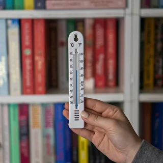 Universālais termometrs (-30 līdz +50°C), 17 cm, balts – photo 3