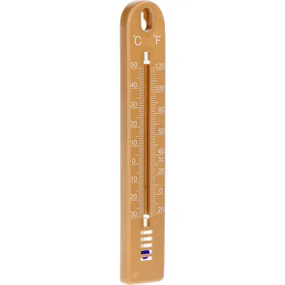 Universāls termometrs (-30 līdz +50 °C), 17 cm, gaiši brūns – photo 2