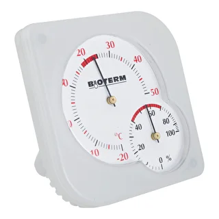 Iekštelpu bimetāla termometrs ar higrometru (-20 līdz +50°C) mix – photo 2