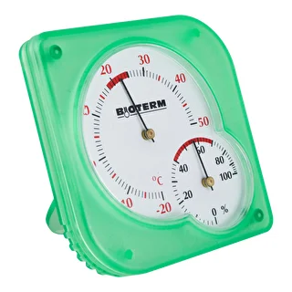 Iekštelpu bimetāla termometrs ar higrometru (-20 līdz +50°C) mix – photo 5
