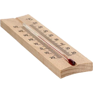 Koka telpu termometrs (-20 līdz +50°C), gaiši brūns, 15 cm – photo 4