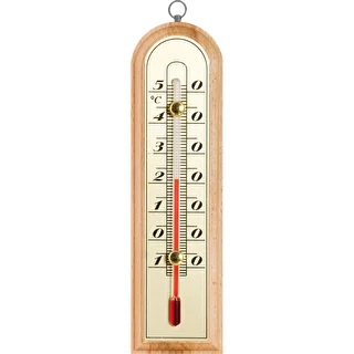 Istabas termometrs ar zelta krāsas skalu (-10°C līdz +50°C) 16 cm