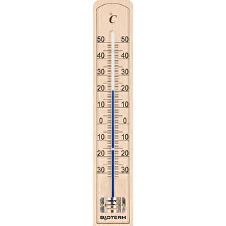 Istabas termometrs ar pastiprinātu kapilārās caurulītes aizsardzību (-30°C līdz +50°C), 20 cm
