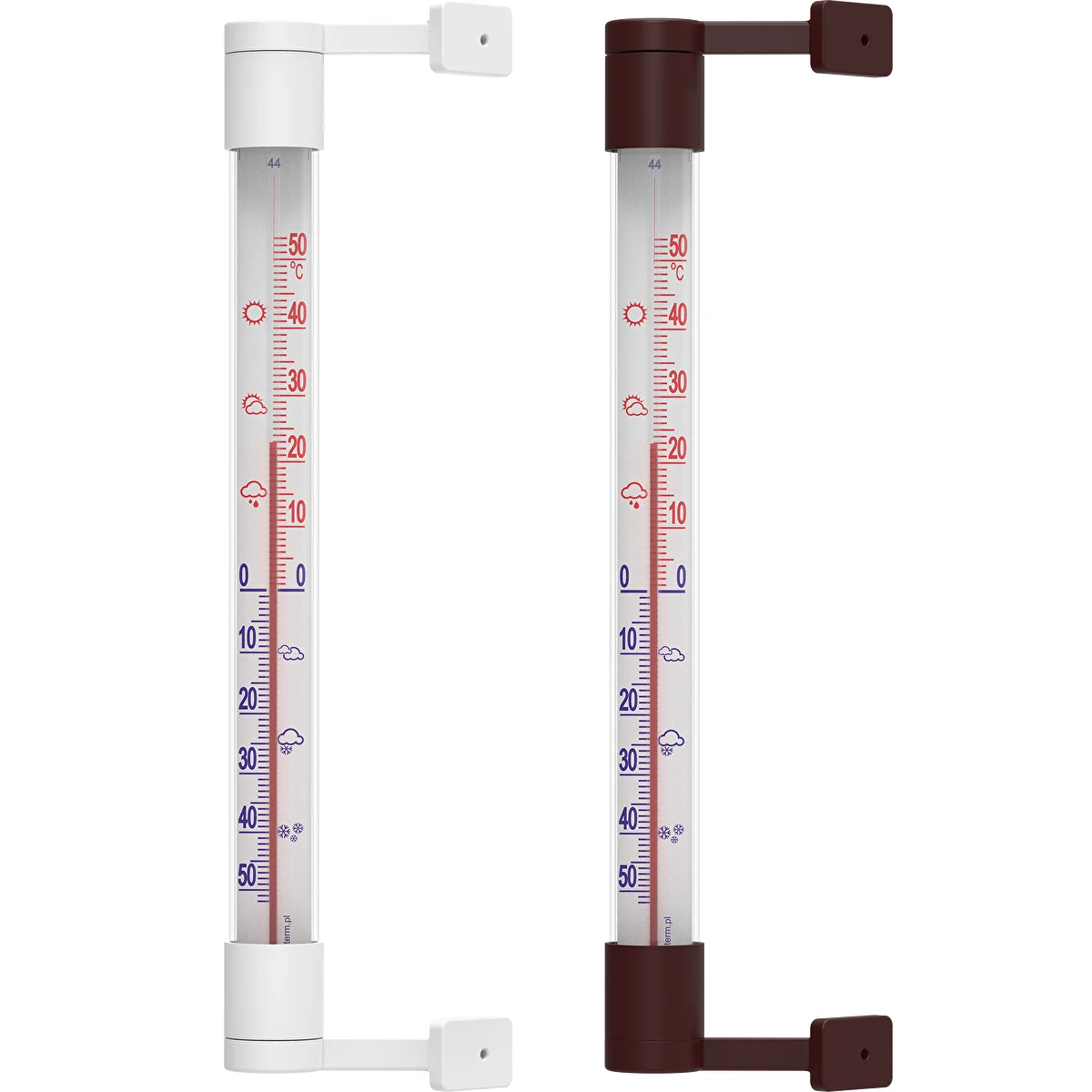 Āra termometrs (-50 °C līdz +50 °C) 22 cm asorti