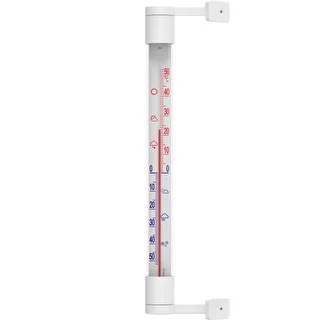 Balts āra termometrs (-50°C līdz +50°C) 22 cm – photo 1