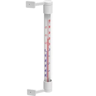 Balts āra termometrs (-50°C līdz +50°C) 22 cm – photo 2