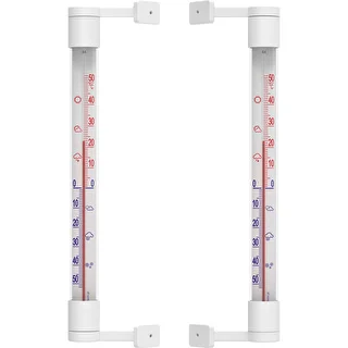 Balts āra termometrs (-50°C līdz +50°C) 22 cm – photo 3