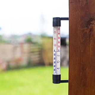 Āra termometrs antracīta krāsā (no -60°C līdz +50°C) 23 cm – photo 2