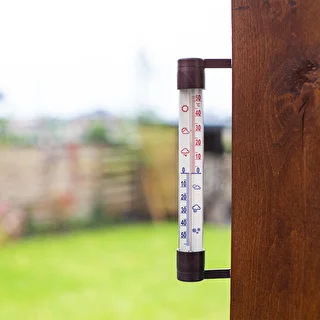 Āra termometrs, brūns (-60°C līdz +50°C) 23 cm – photo 2