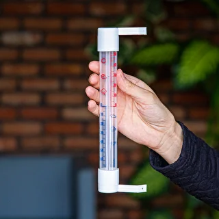 Āra termometrs ar caurspīdīgu skalu (-70 °C līdz +50 °C) 23 cm mix – photo 4