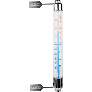 Ārējais termometrs ar metāla ietvaru (-50°C līdz +50°C) 20 cm – photo 1