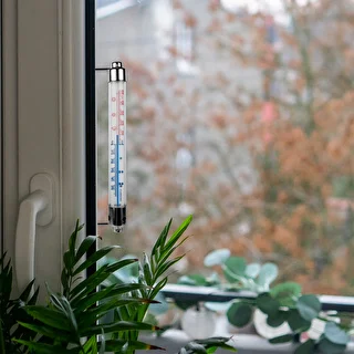Ārējais termometrs ar metāla ietvaru (-50°C līdz +50°C) 20 cm – photo 6