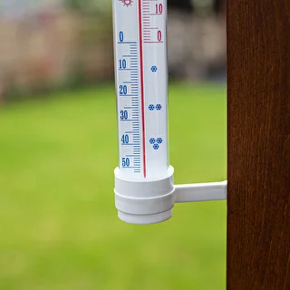 Balts āra termometrs (-50 °C līdz +50 °C) 27 cm – photo 3