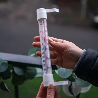 Balts āra termometrs (-50 °C līdz +50 °C) 18 cm – photo 4