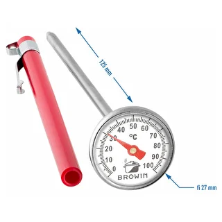 Virtuves termometrs (0°C līdz +100°C) 12,5 cm – photo 7