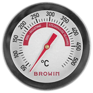 Grila un BBQ termometrs, no 50 līdz +500 °C, bimetāla, 5,3 cm – photo 2