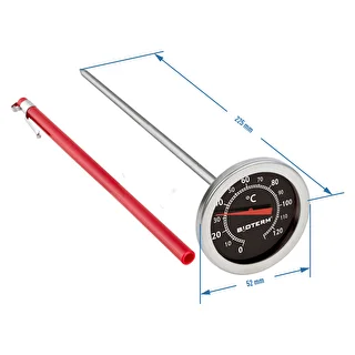 Virtuves termometrs (no 0°C līdz +120°C) 20,5cm – photo 2