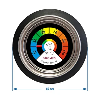 Termometrs-rokturis vākam (no 0 °C līdz +120 °C) Ø8,5 cm – photo 3
