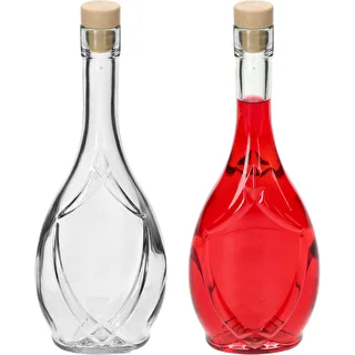 Dekoratīva pudele ICONA 500 ml ar sēnītes tipa korķi, 1 gab. – photo 3