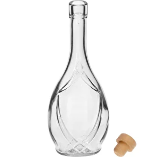 Dekoratīva pudele ICONA 500 ml ar sēnītes tipa korķi, 1 gab. – photo 2