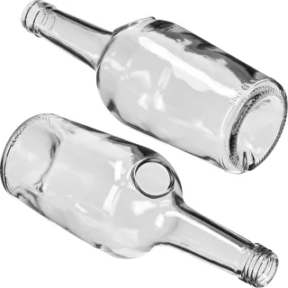 Pudele GLORIA 0,5 l ar zelta krāsas skrūvējamo vāciņu Ø 28 mm, 1 gab. – photo 4
