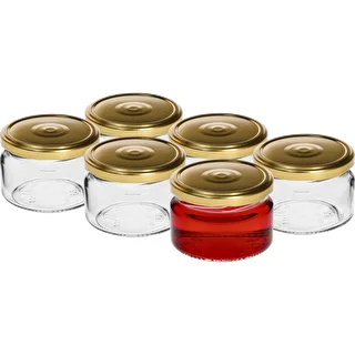 Zema 200 ml burciņa - ar zelta vāciņu fi 82/6, 6 gab. – photo 2