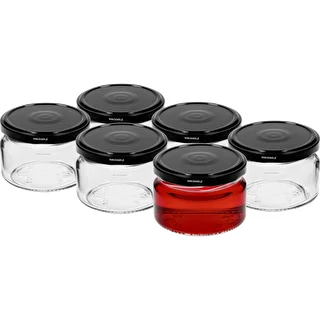 Zema 200 ml burka - ar melnu vāciņu fi 82/6, 6 gab. – photo 2