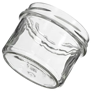 Stikla burka TO 235 ml ar krāsainu vāciņu fi82 - 6 gab. – photo 4