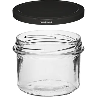 Taisna burka 235 ml (fi82) ar melnu vāciņu, 6 gab. – photo 3