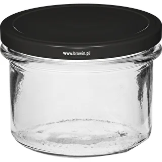 Taisna burka 235 ml (fi82) ar melnu vāciņu, 6 gab. – photo 2