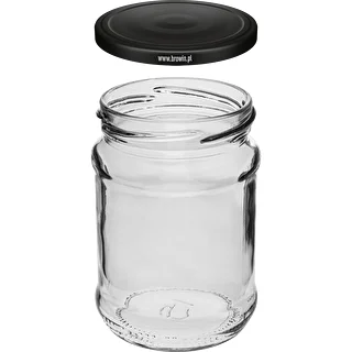 Burka 250 ml fi 66/4 ar melnu vāciņu - 6 gab. – photo 3