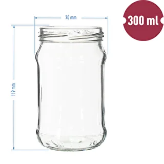 Burka TO 300 ml fi 66 - sarukplēves iepakojums 12 gab. – photo 7