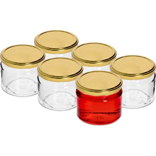 Zema 330 ml burciņa - ar zelta vāciņu fi 82/6, 6 gab. – photo 2