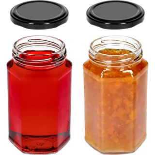 Twist-off burka 385 ml ar melnu vāciņu fi 63, 6 gab. – photo 5