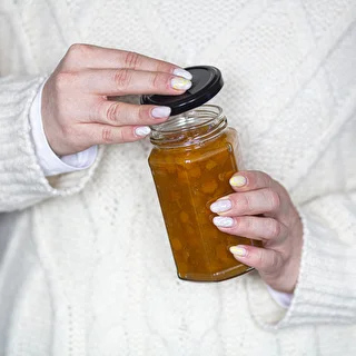 Twist-off burka 385 ml ar melnu vāciņu fi 63, 6 gab. – photo 8