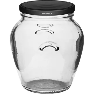 Burka Amfora 580 ml (fi 82) ar melnu vāciņu, 6 gab. – photo 2