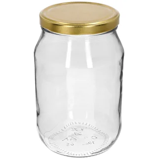 TO burka 1,7 L ar zelta vāciņu fi 100/6, 1 gab.