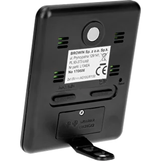 Laikapstākļu stacija – elektroniska, bezvadu, melna – photo 3