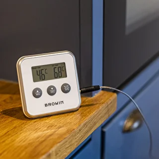 Elektroniskais virtuves termometrs ar zondi (0 °C līdz 250 °C) mix – photo 5