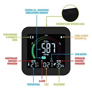 Daudzfunkcionāls gaisa kvalitātes sensors – photo 6