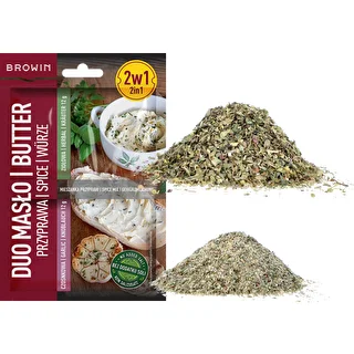 Duo Masło - ķiploku un garšaugu garšviela 2 vienā, 2 x 12 g – photo 3