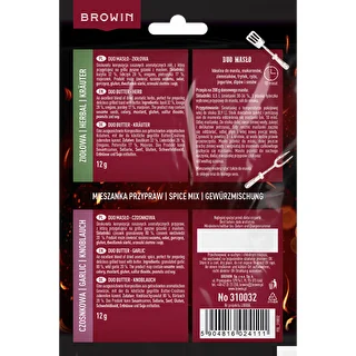 Duo Masło - ķiploku un garšaugu garšviela 2 vienā, 2 x 12 g – photo 2
