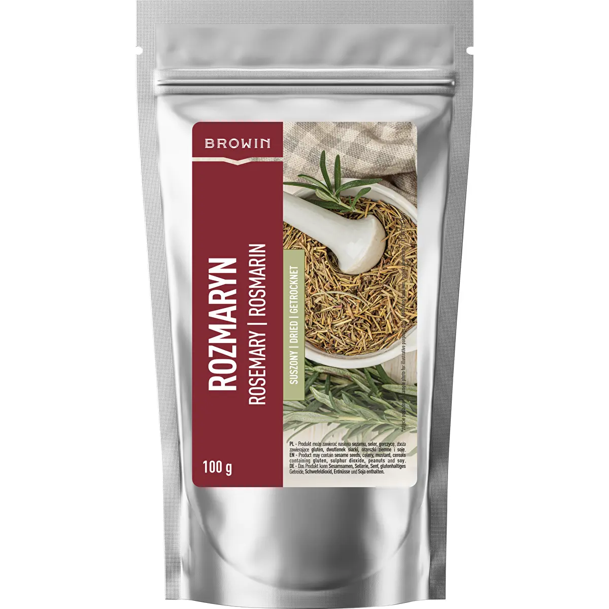 Kaltēts rozmarīns, 100 g