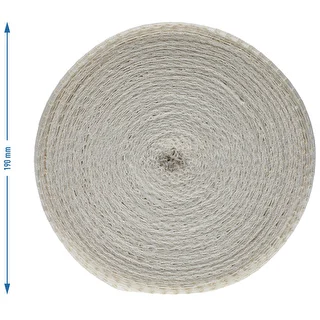Balts gaļas izstrādājumu tīkls, izmērs 12,5 cm x 50 m, ar termisko izturību līdz 220°C – photo 4
