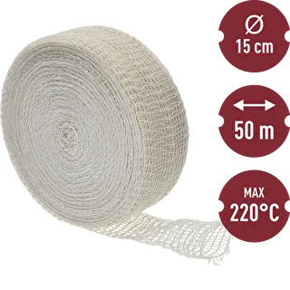 Gaļas izstrādājumu tīkls, izmēri 15 cm x 50 m, ar termisko izturību līdz 220 °C – photo 3