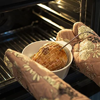 Gaļas izstrādājumu tīkls ar izmēriem 15 cm x 5 m un karstumizturību līdz 220°C – photo 8